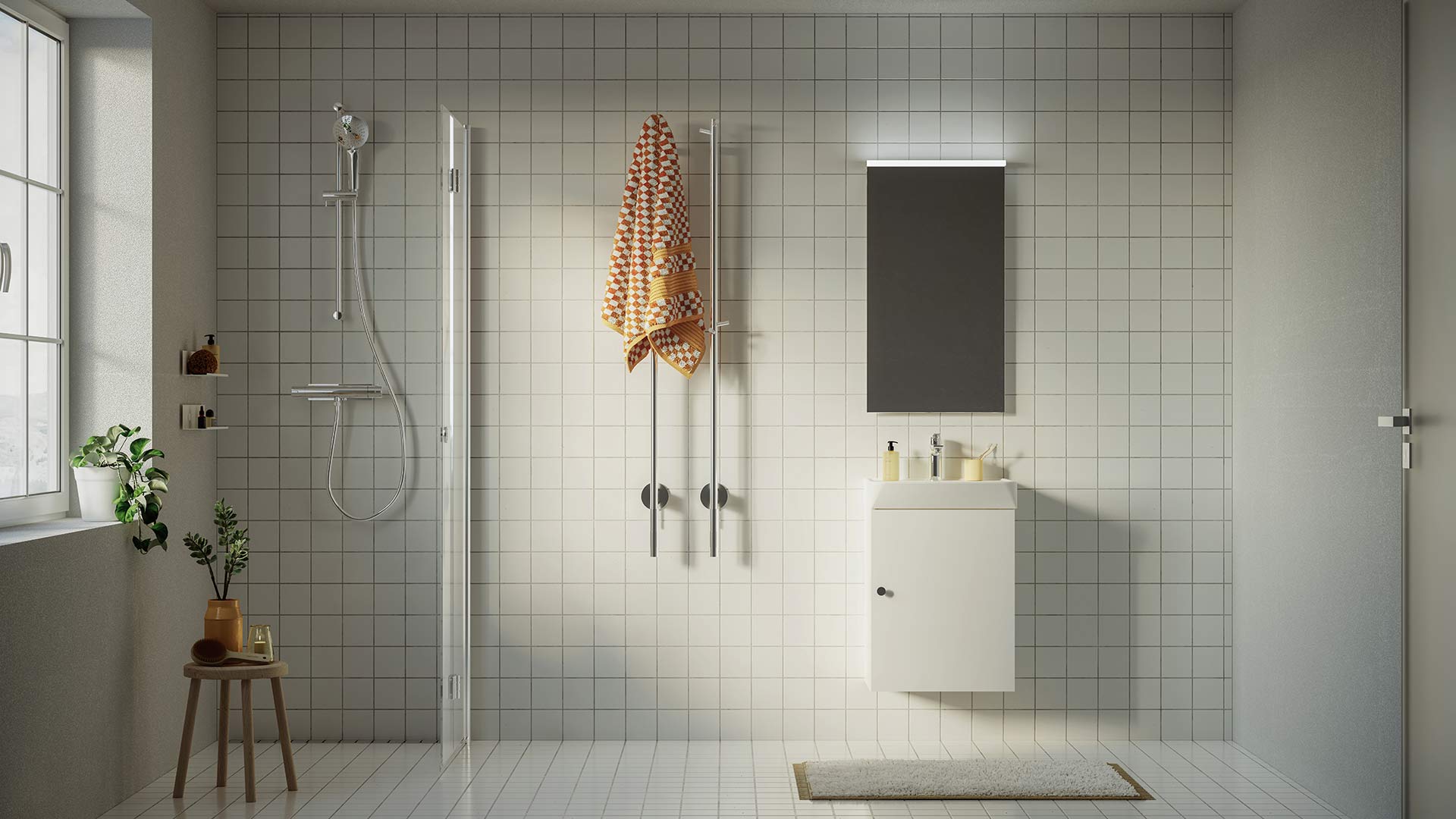 Indret bæredygtigt med svensk producerede badeværelser i slidstærke materialer