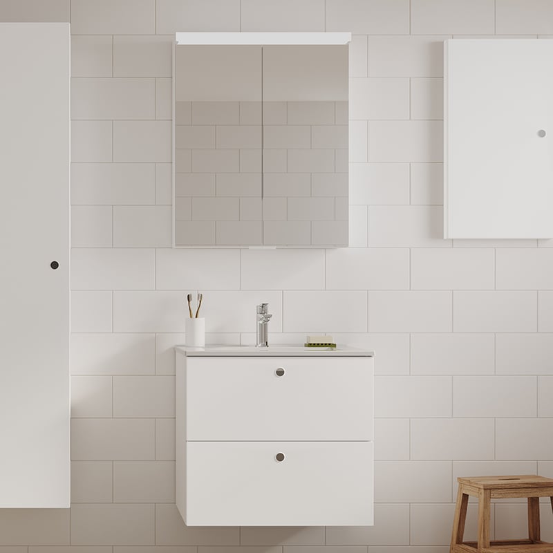 Intro møbelserie i mat hvid