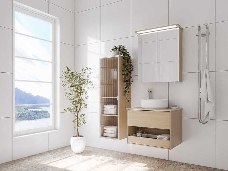 Epos 60 Relief hvid ask