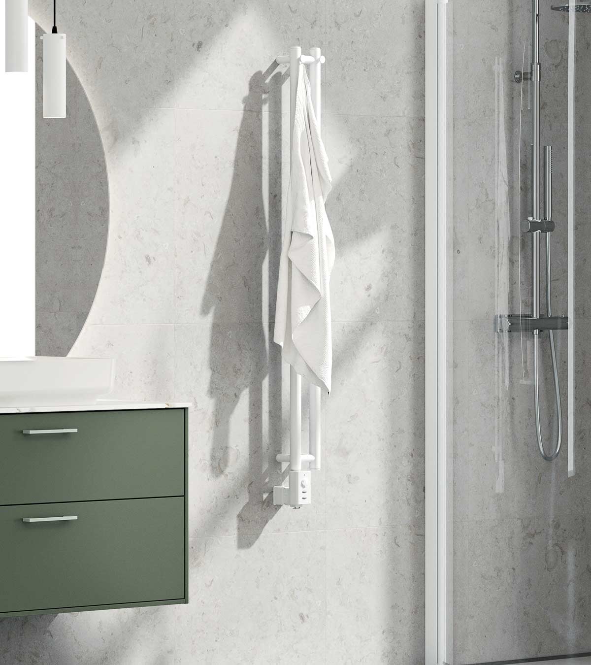 Svedbergs Badeværelse - Håndklædetørrer
