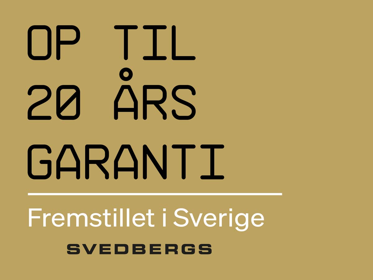 Op til 20 års garanti