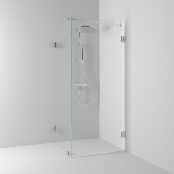 180° hjørne fast væg/dør