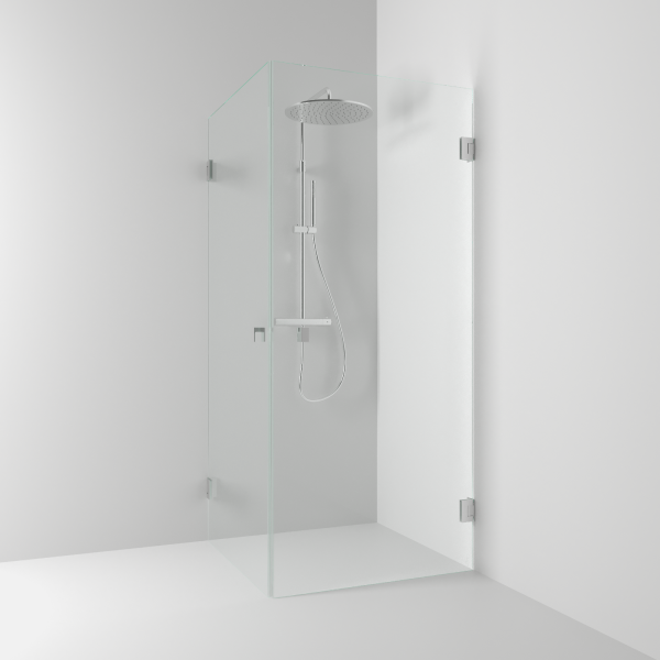 180° hjørne med dør