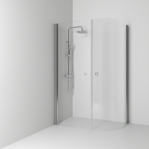 Skoga hjørne rund/rak